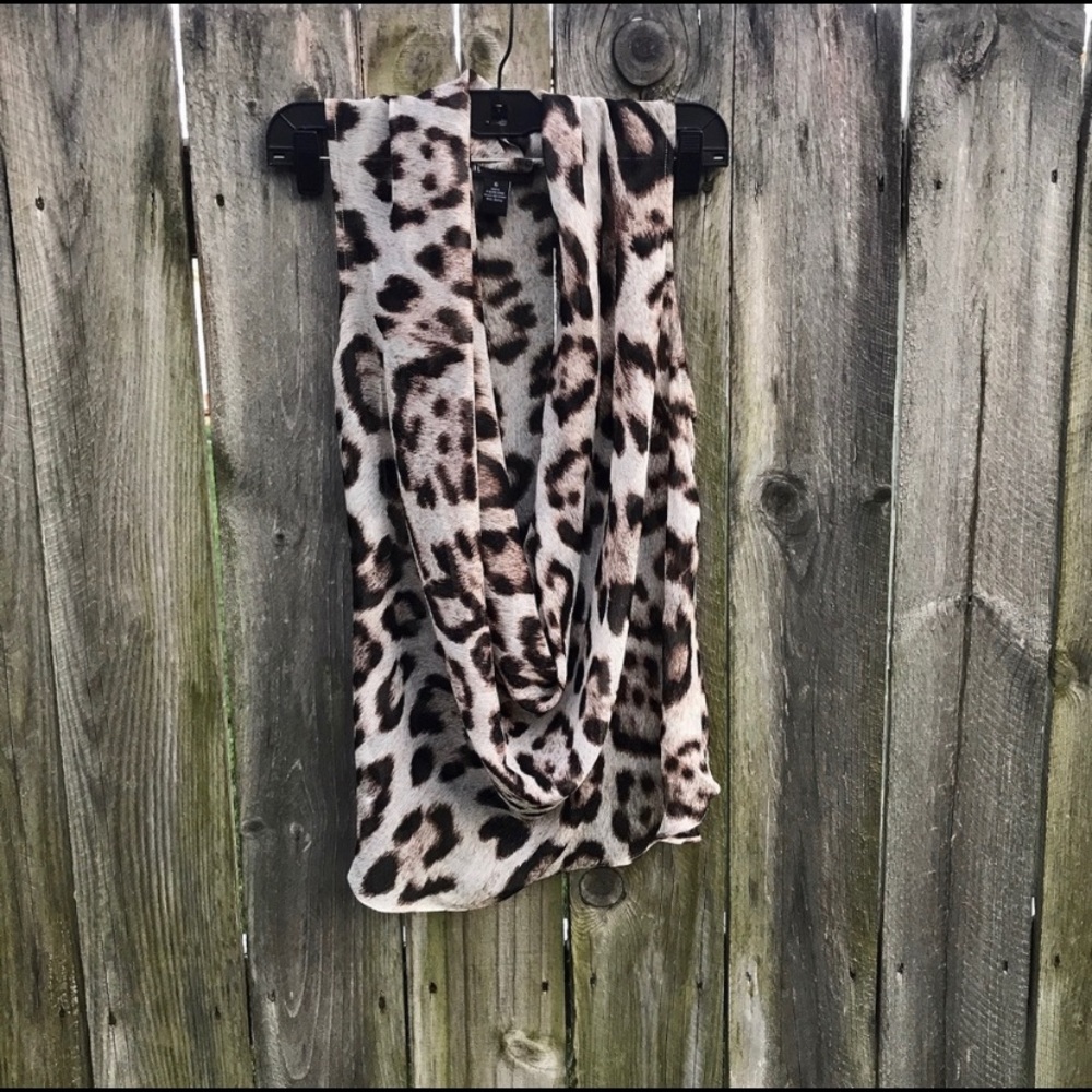 INC Women's Sheer Leopard Print Blouse